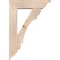 Ekena Millwork Olympic Traditional Smooth Bracket w/ Offset Brace, Douglas Fir, 7 1/2"W x 28"D x 40"H BKT0806X28X40OLY01SDF - alternate 3